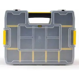 Stanley Sortimentskasten Kunststoff 37,5x6,7x29,2 cm schwarz/transparent/gelb unbestückt