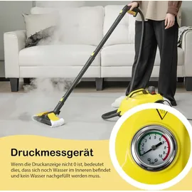 Fantask 2000W Dampfreiniger 1,8L Gelb