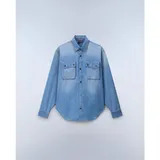Napapijri Longsleeve O-Kiene Hemd Blau XXL