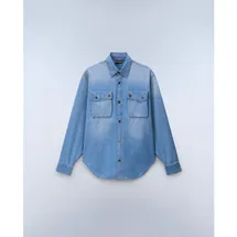 Napapijri Longsleeve O-Kiene Hemd Blau XXL