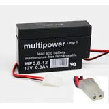 Multipower Blei-Akku MP0,8-12AMP Pb 12V 0,8Ah