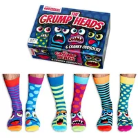 United Oddsocks Freizeitsocken Grump Heads Gesichter Oddsocks Socken in 39-46 im 6er Set