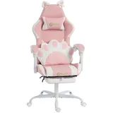 Vinsetto Gaming-Stuhl 63,5 cm x 53 cm Rosa