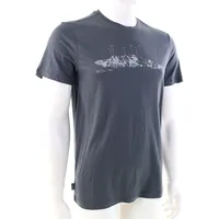 Icebreaker Merino 150 Tech Lite The Peaks grau S