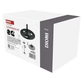 EMOS DIONI 1 LED schwarz Metall