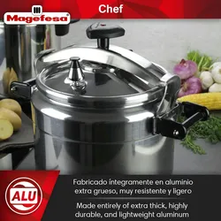 Magefesa Schnellkochtopf Chef 15L