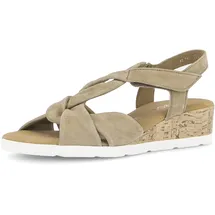 Gabor Keilsandalette Damen Beige 40