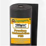 Aquagart 700m2 Unkrautvlies Gartenvlies Mulchvlies Vlies 180g 2m breit Premium Qualität