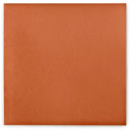 Sovie Horeca Tischdecke Linclass Airlaid 80 x 80 cm Terrakotta-Orange