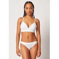 SKINY Triangel-BH mit Label-Detail Modell 'SMARTOUCH', Weiss, 85C