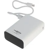 Ansmann Powerbank PB222PD 20.000mAh, schnellladefähig, ultrakompakt und leicht, weiß