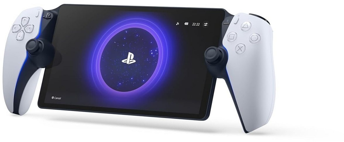 Playstation Portal Remote-Player Zubehör für PS5 Konsole, Handheld Konsole weiß