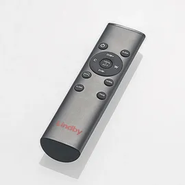 LINDBY Fjella 1-flammig rund grau