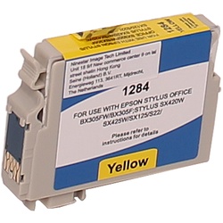Kompatible Druckerpatrone für Epson T1284 Gelb Stylus BX305F BX305FW S22 SX125 SX130 SX230 SX235 SX235W SX420W SX425W SX430W SX435W SX438W von ABC