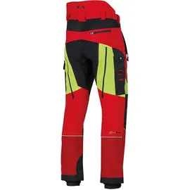 PSS Schnittschutzhose X-treme Breeze Rot/Gelb Größe 50 - 50