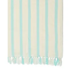 Roxy Bird Of Fever Poncho hellblau weiß Damen,