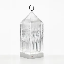 Kartell Lantern Akkuleuchte glasklar transparent