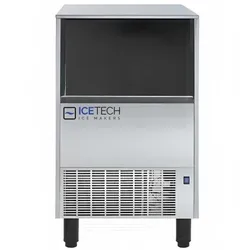 Hohleiswürfelmaschine mit Wasserkondensation 53kg/24h. Eiswürfelbereiter für Bars, Restaurants und Gastronomie.