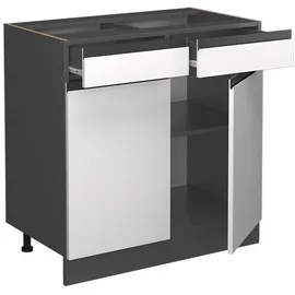 Vicco Schubladenschrank R-Line 80 x 46 x 81,5 cm Weiß