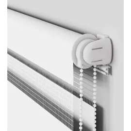 vidaXL Weiß 115x200 cm Stoffbreite 110,9 cm Polyester