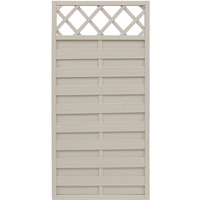 Andrewex Sichtschutzzaun Element Country 90 x 180 cm cream