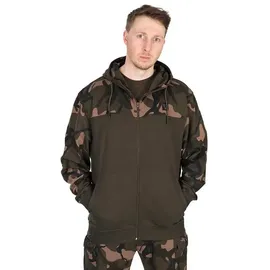 Fox International Lw Split Reißverschlusspullover - Khaki / Camo - S