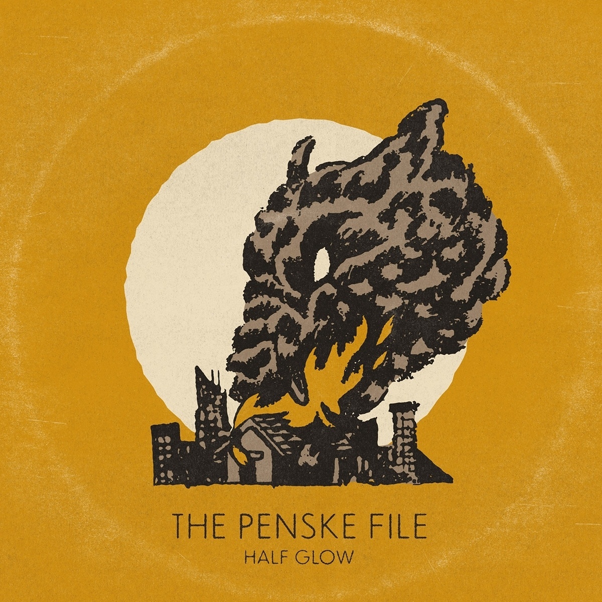 Half Glow (Clear Orange Vinyl) - The Penske File. (LP)
