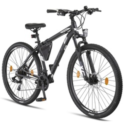 Licorne Bike Effect Premium Mountainbike in 26, 27,5 und 29 Zoll - Fahrrad für Jungen, Mädchen, Herren und Damen - Shimano 21 Gang-Schaltung - Herrenrad