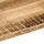 vidaXL Tischplatte mit Baumkante 110x40x3,8 cm Raues Mango Massivholz