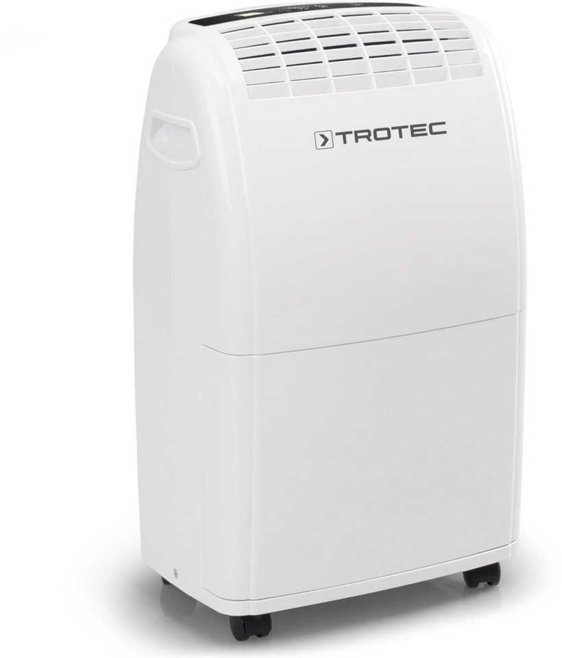 TROTEC Luftentfeuchter TTK 75 E, für 110 m3 Räume, Entfeuchtung 20,00 l/Tag, Tank 3,00 l, Entfeuchtungsautomatik mit Zielwertvorwahl zwischen 30 und 90 % r.F. weiß
