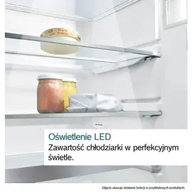 Bosch Serie 4 KGN39VIEB Kühl-Gefrierkombination (368 l, 2030 mm hoch, Edelstahl)