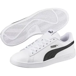 PUMA Smash V2 Leder Sneaker PUMA white/PUMA black 40