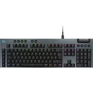 Logitech G915 X, schwarz, LEDs RGB, GL TACTILE, USB, DE (920-012938)