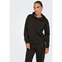 Only Kapuzensweatshirt Onplounge LS Hood Sweat Chocolate Torte XL