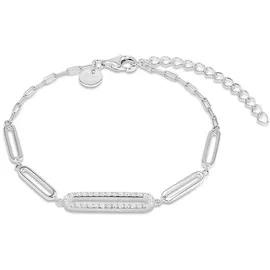 Tom Tailor Armband Silber 925 mit Zirkonia 2100558 Größe 16+4 cm