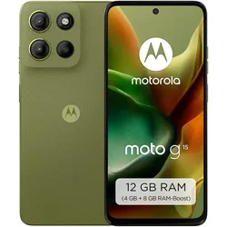 Motorola Moto G15 4/128GB Dual-SIM Iguna Grün Smartphone