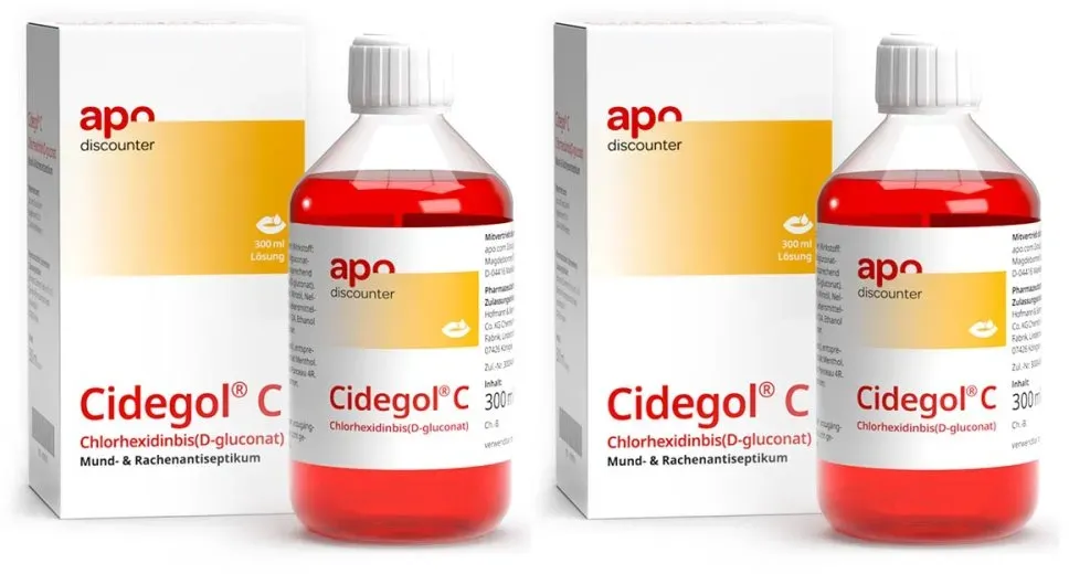 Chlorhexidin Cidegol C Mundspüllösung von apodiscounter