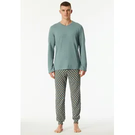 SCHIESSER Schlafanzug lang mit Bündchen - Nightwear Set