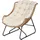Outsunny Gartensessel 75 x 101 x 90 cm khaki