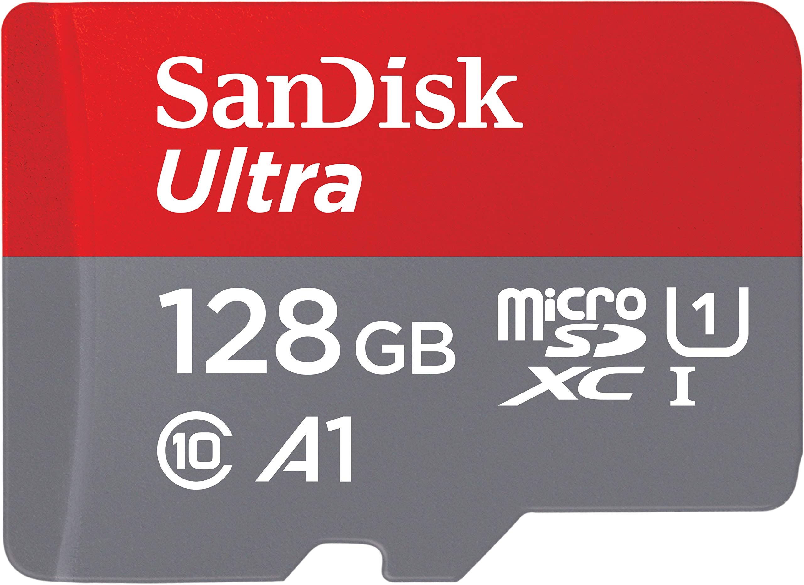 SanDisk Ultra 128GB microSDXC UHS-I Card for Chromebook with SD Adapter and up to 120MB/s transfer speed