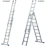 Iller-Leiter Alu-Mehrzweckleiter 3-tlg. 53008