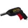 BBQ Collection Grillfan 24 x 5 x 14 cm Holz/Schwarz/Orange