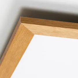 EGLO PIGLIONASSO DECKE 645x645 HELLES HOLZ/WEISS