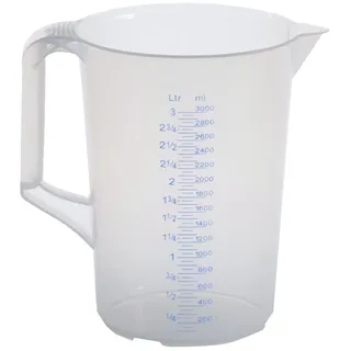 Hünersdorff 938000 Messbecher 3000ml Kunststoff