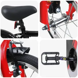 vidaXL Kinderfahrrad 12 Zoll schwarz