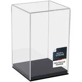 HMF Acrylvitrine 46811 14 x 14 x 22 cm Transparent/Weiß