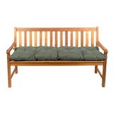 Gutekissen® Bankauflage Stuhlkissen Hollywoodschaukel Garten LS (150x50, Dunkelgrün)