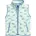 Fleece Weste Blau/Türkis 104