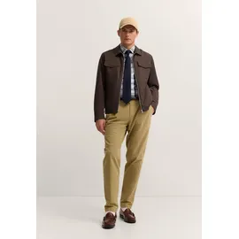 Bugatti Hemdjacke Regular Fit Braun 48