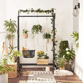 Songmics Garderobenständer HSR60BV1 Schwarz